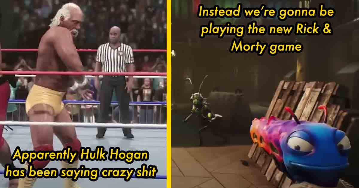 wwe and rick and morty games