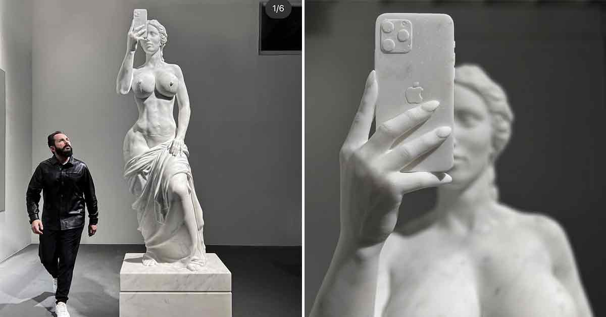 Sculpture Artist Dares to Imagine Women With Huge Knockers - Funny