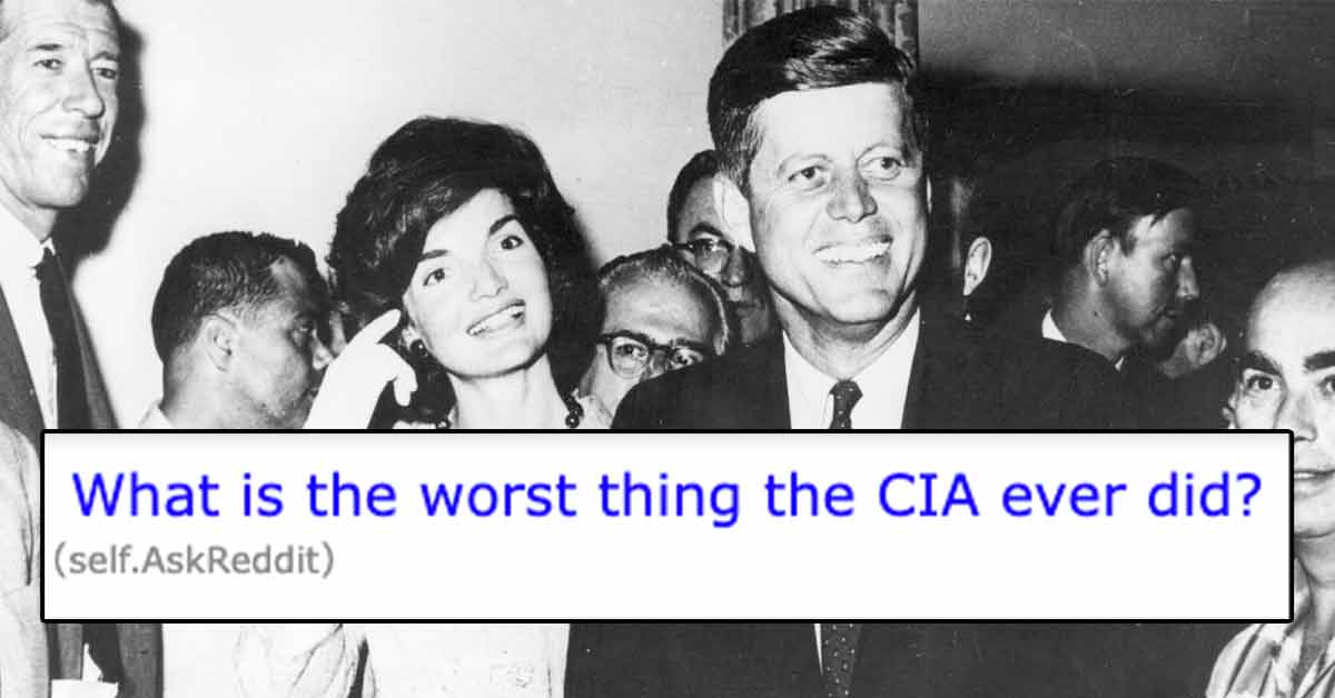 John F Kennedy and his wife before he was killed by the CIA