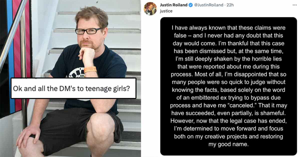 Justin Roiland tweets justice after having his charges dropped
