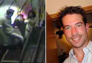 Brian Shaffer on security footage before he went missing
