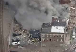 Massive Explosion at Chocolate Factory in Reading PA Caught on Camera