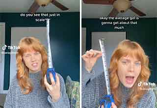 woman breaks down by 5 inches is the perfect length