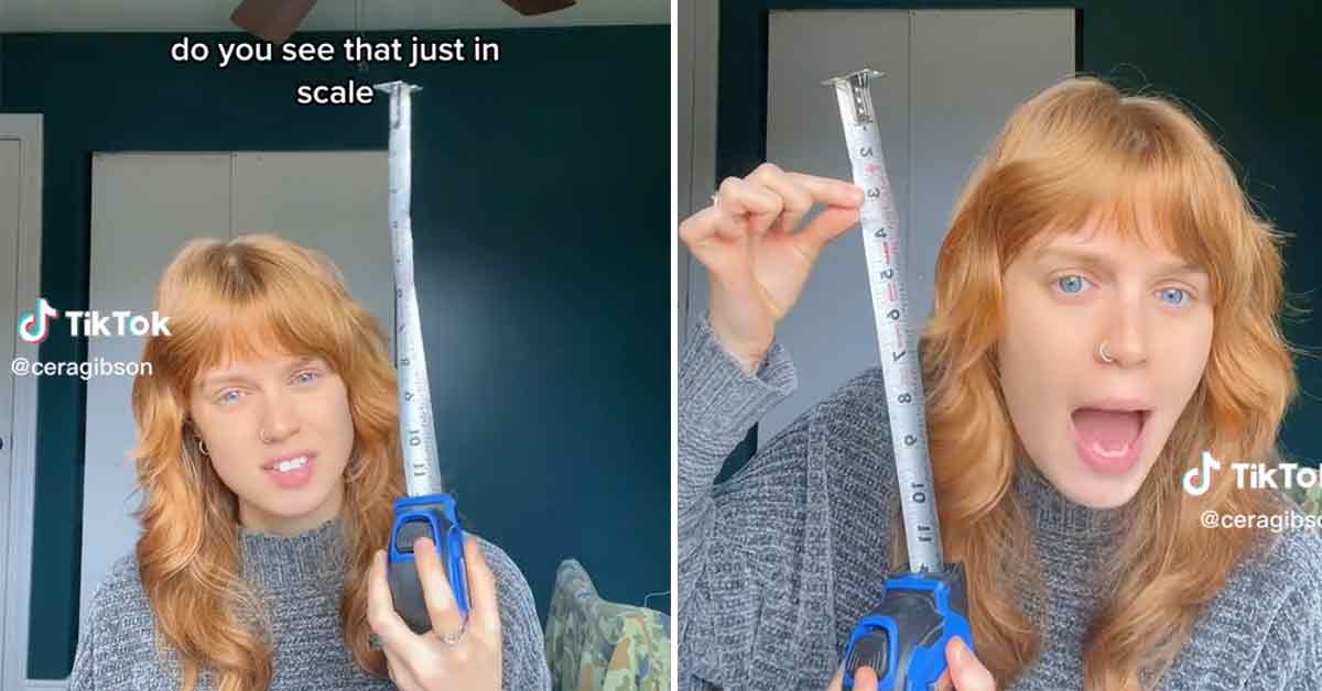 woman breaks down by 5 inches is the perfect length