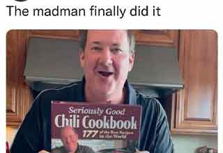 the madman finally did it -  Kevin's chili cookbook