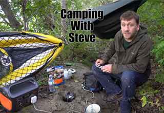 camping with steve -  youtube channel