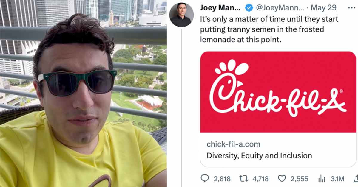 Conservative Political Strategist Fears Chic-fil-A Could Put Semen in Their Frosted Lemonade