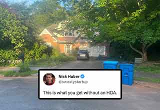 this is what you get without a HOA