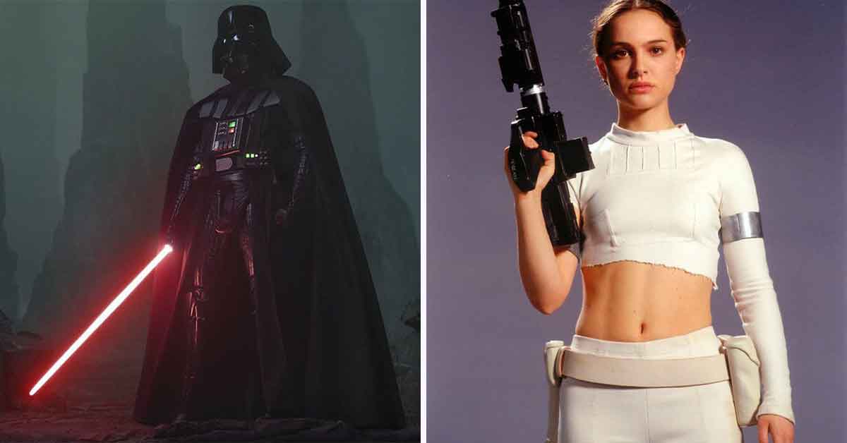 darth vader and padme