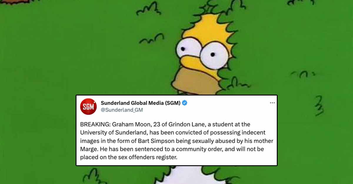 teen charged for having Simpsons porn on his phone