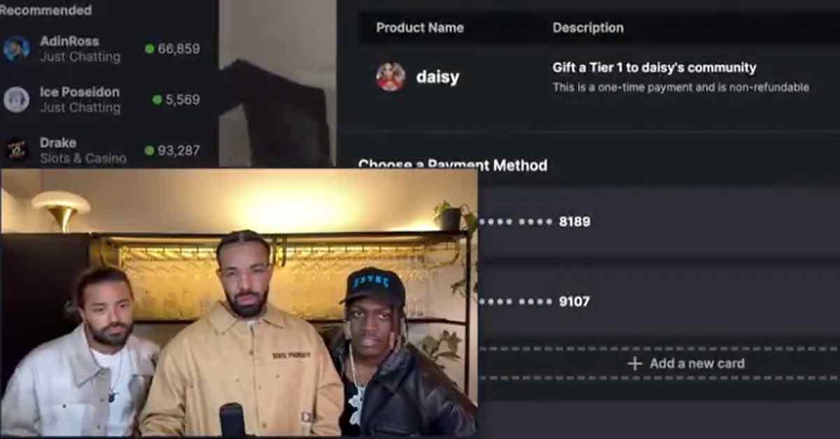 Drake’s Credit Card Was Declined During Live Stream