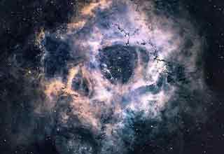 a skull shaped nebula