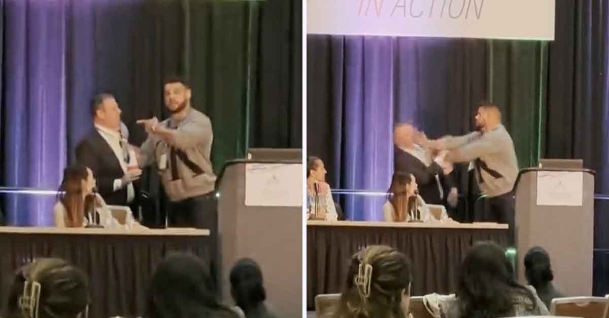 Dude Slaps Doctor at a Conference for Sexually Assaulting His Wife 7 Years Prior
