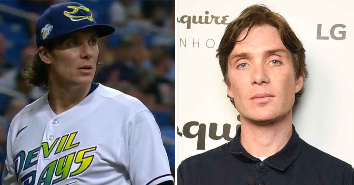 Cillian Murphy responds to fans who say Rays pitcher Tyler Glasnow is his  doppelganger