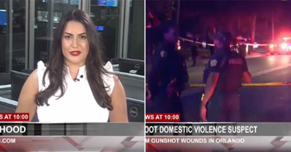 news report says slay on a hot mic during a murder report