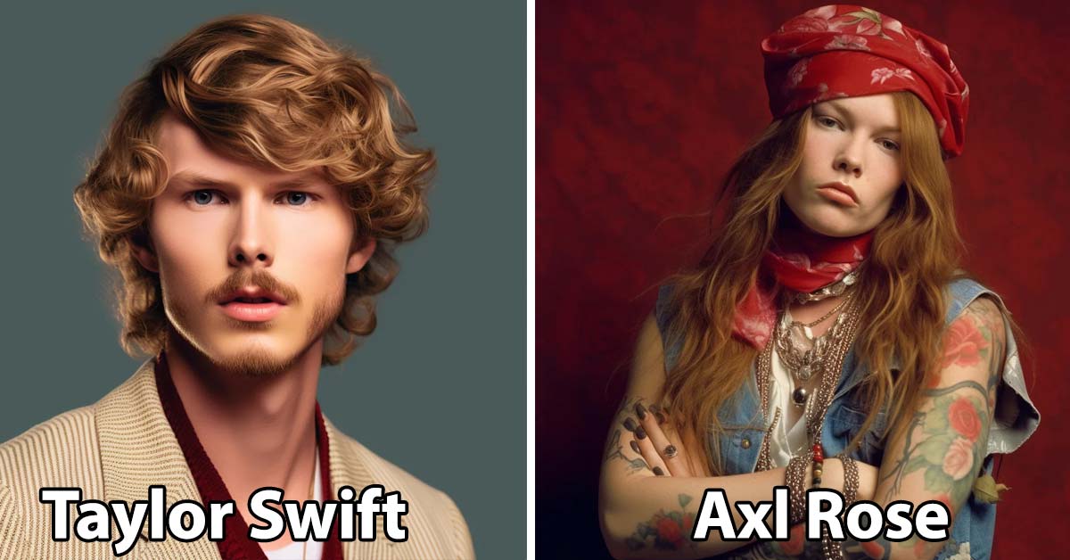 20 Famous Musicians If They Were the Opposite Gender