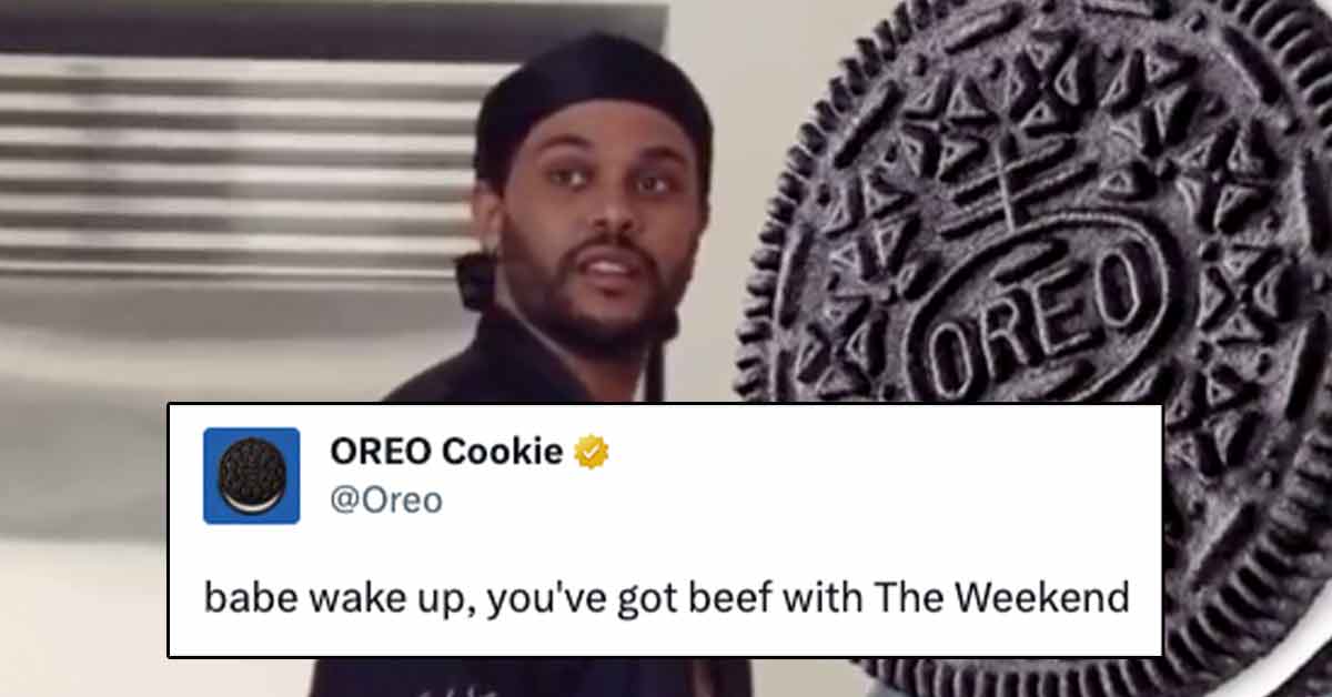 the weeknd is beefing with Oreos