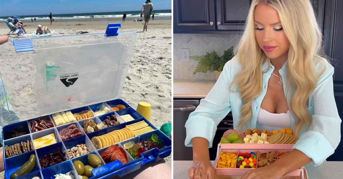 Viral 'Snackle Box' food trend makes meals portable for outdoor adventures