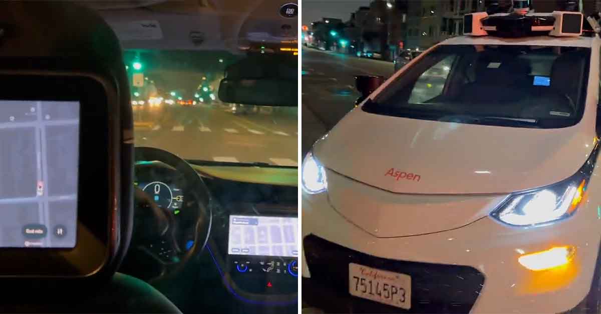Man's Self Driving Taxi Decides to Quit Mid-Ride