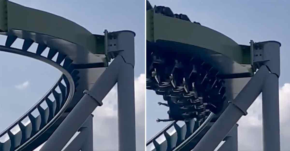 300 Foot Tall 'Fury 325' Closed after Park Guest Films Massive Crack in ...