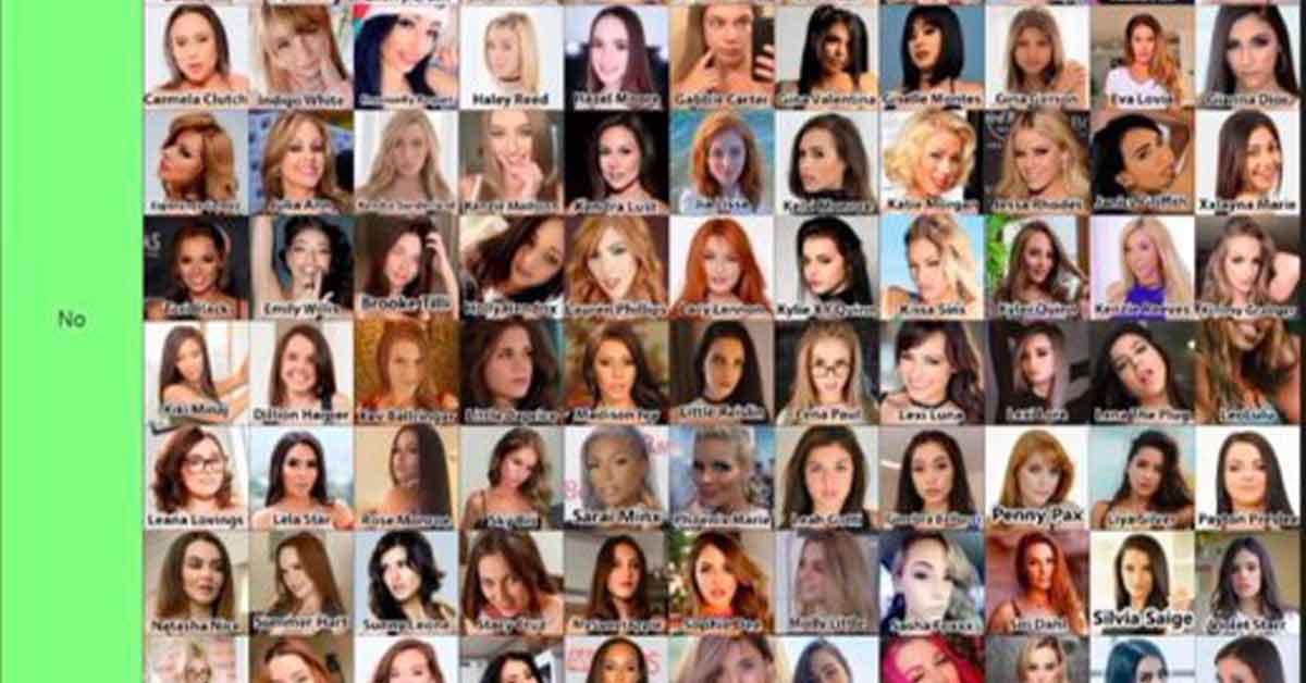 porn tier list ranking of 164 porn stars