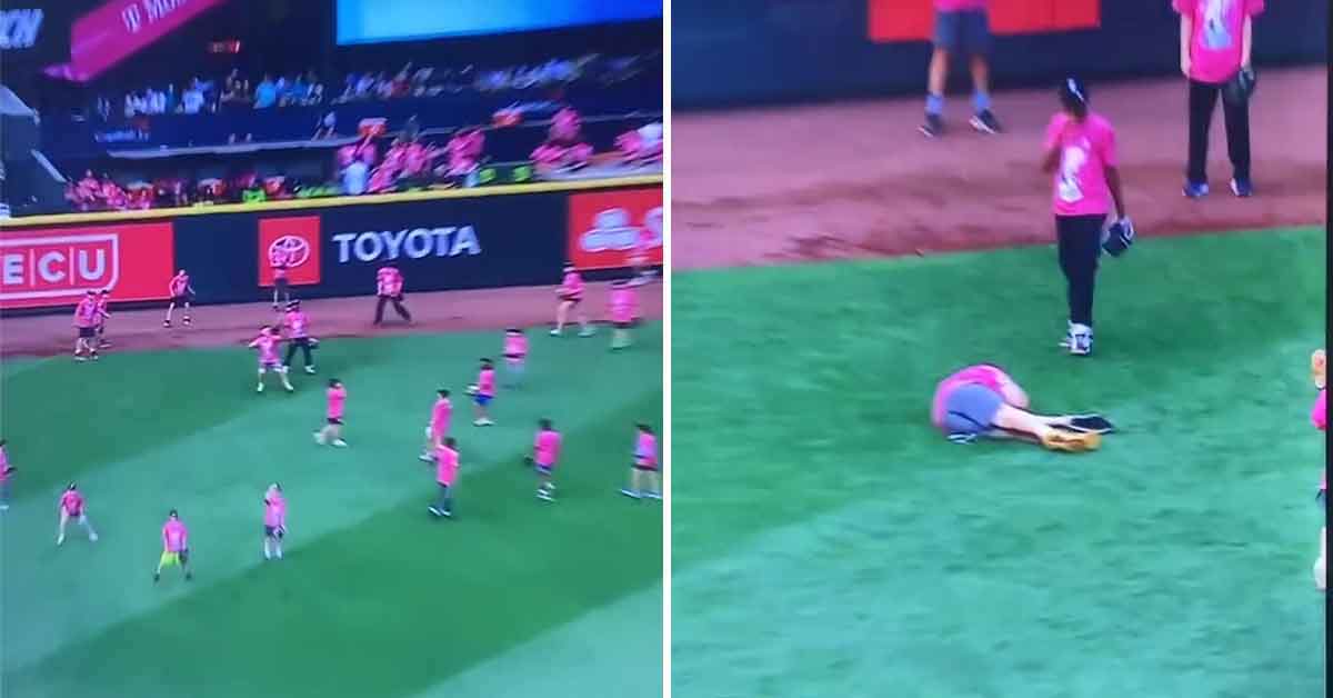 kid nailed by ball during the MLB homerun derby