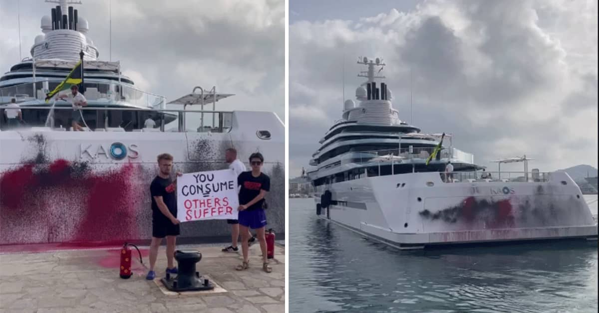 ‘She Can Afford To Repaint It’: No One Is Weeping for the Walmart Heiress After Climate Protesters Vandal Her $300 Million Superyacht