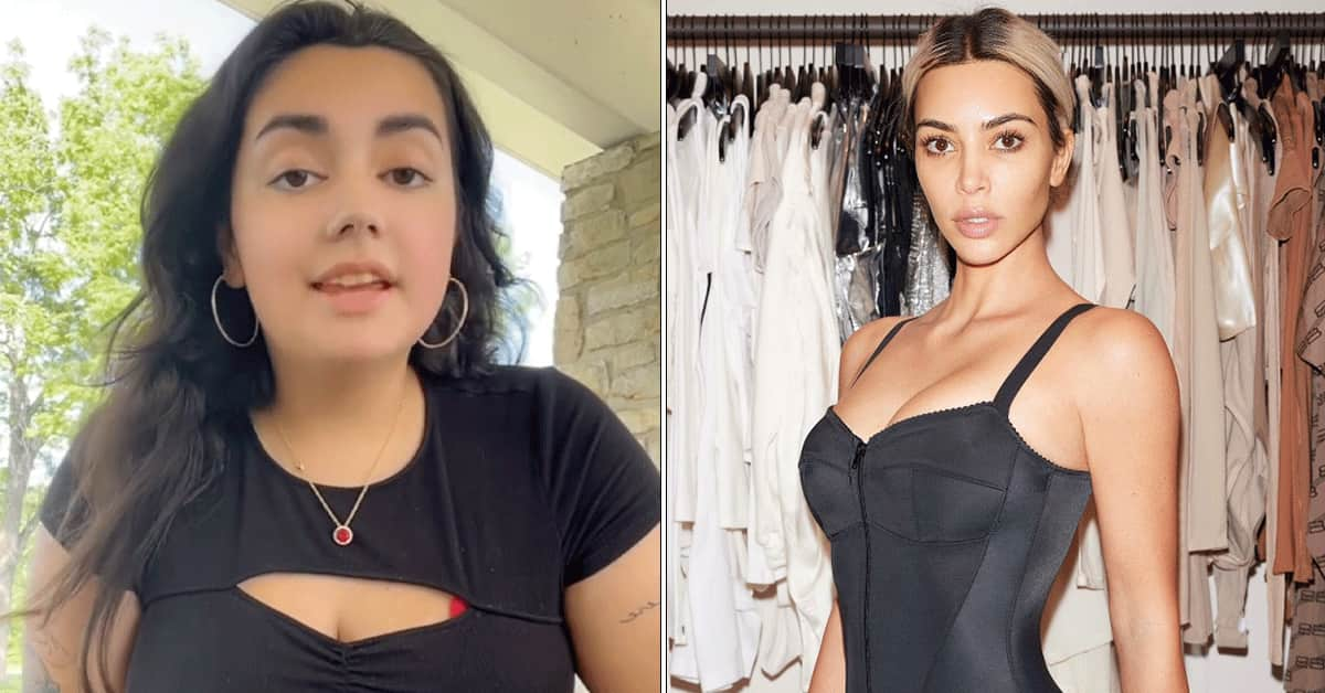 TikToker Claims Kim Kardashian’s SKIMS Bodysuit Stopped Her from Bleeding Out After Shooting