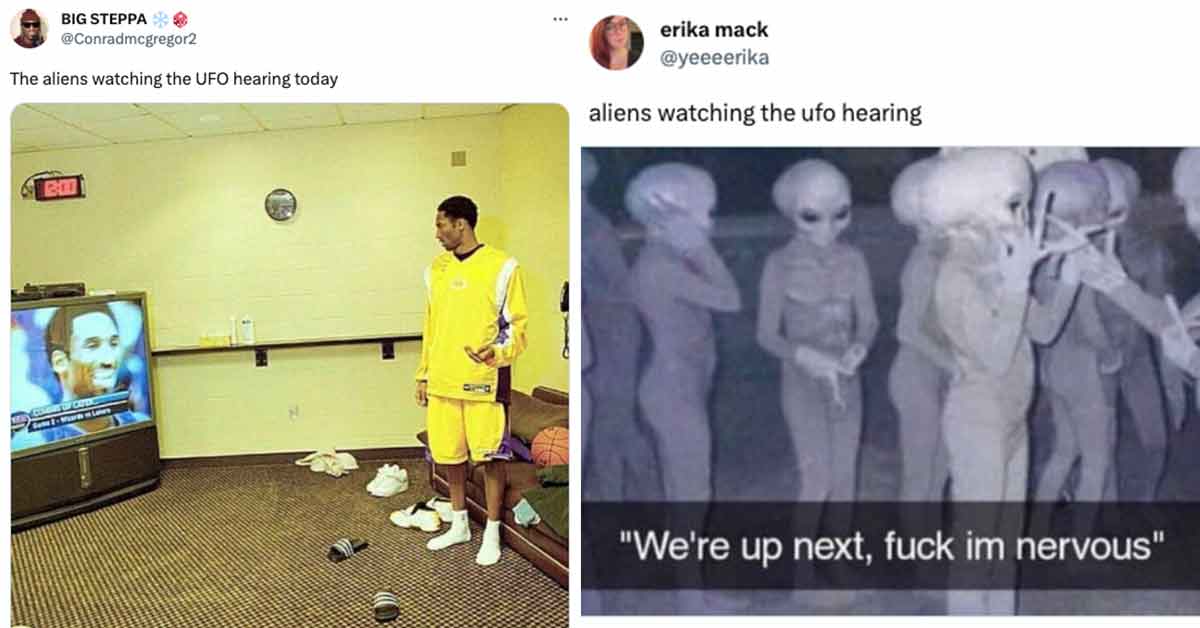 memes from the ufo hearing