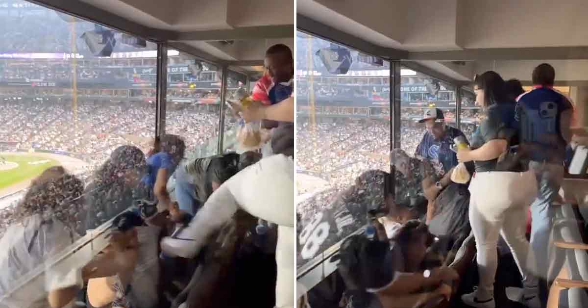 Chicago Cubs and White Sox Fans Duke It Out In Nasty Box Seat Brawl