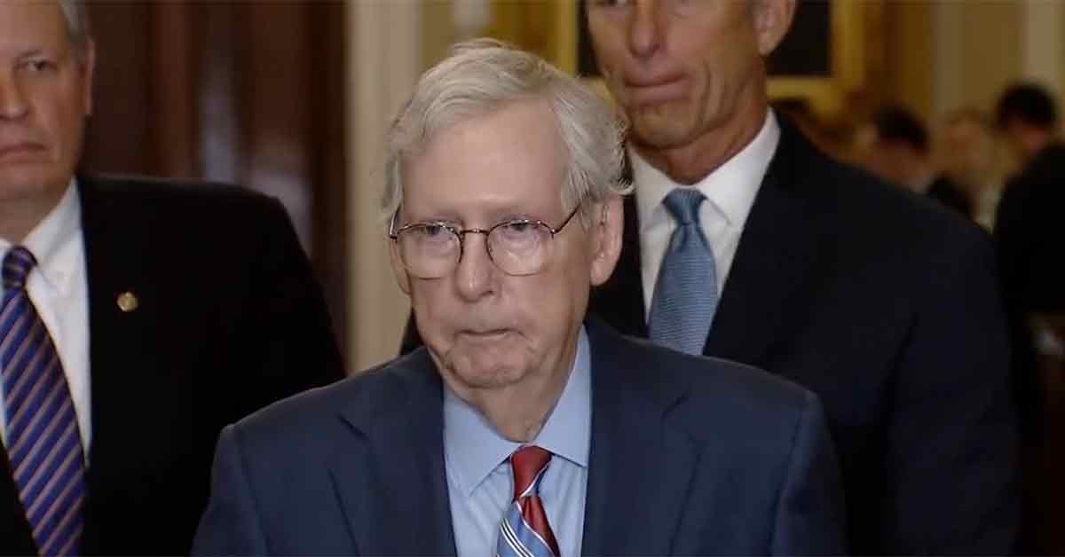 Mitch McConnell Has Become the Face of Being Geeked In Public