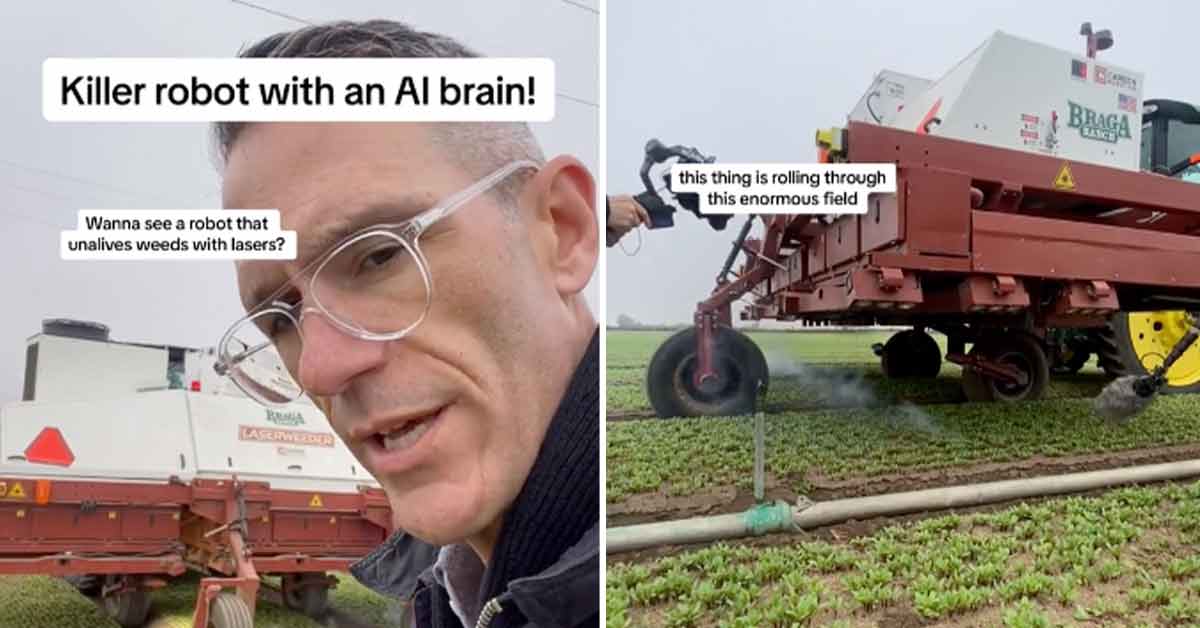 Witness an A.I. Laser Robot That Wages Genocide on Weeds