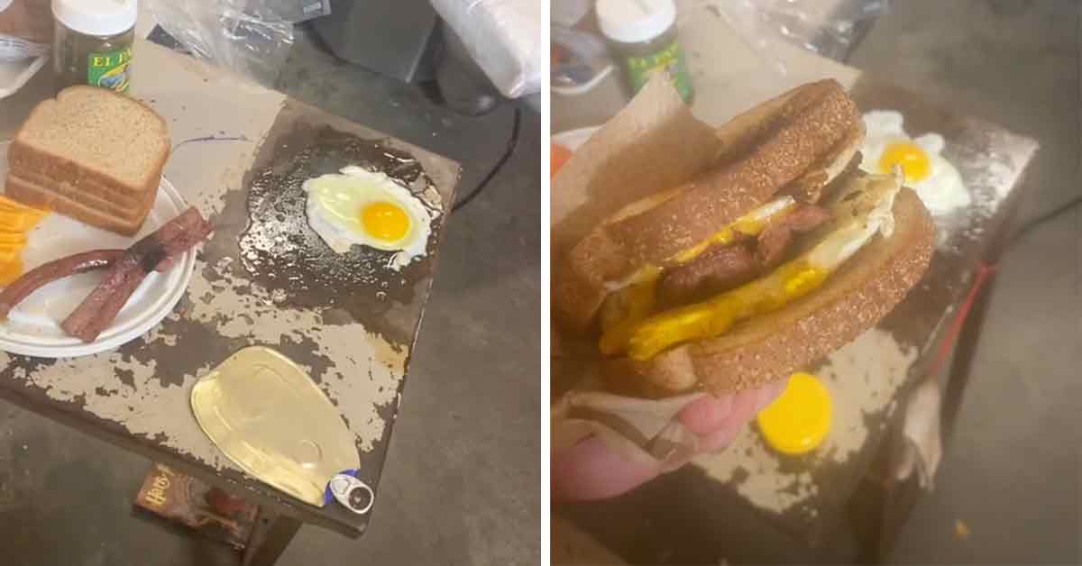 Prisoners Show How They Cook and Eat in Prison