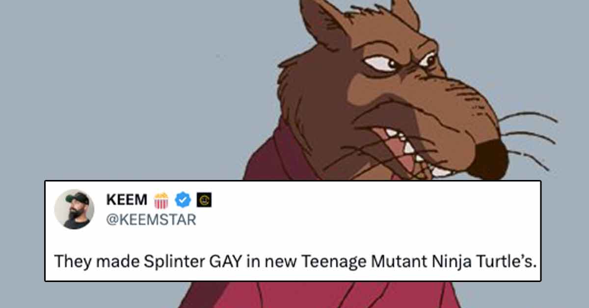 Those Rat Bastards Made Splinter Gay, Or Did They?