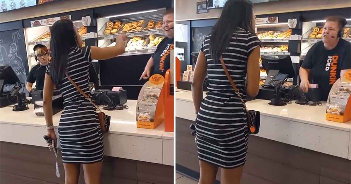 Dunkin' Employee Matches Angry Customer's Temper and Wins