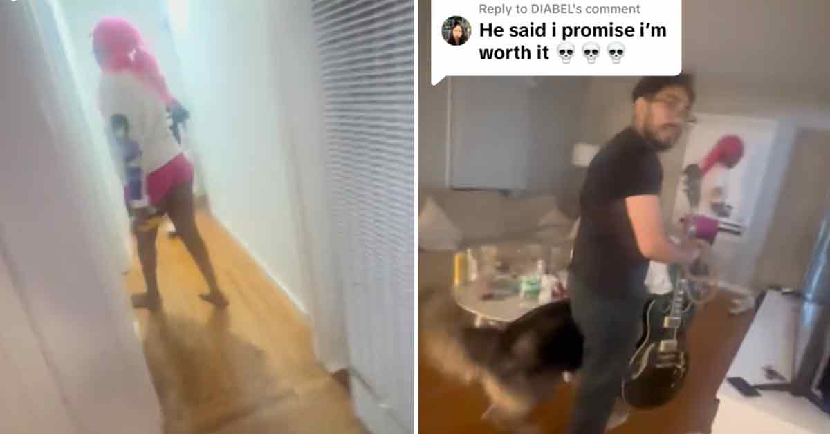 Dude Caught Cheating after Trying to Sneak His Fling Past Ring Camera