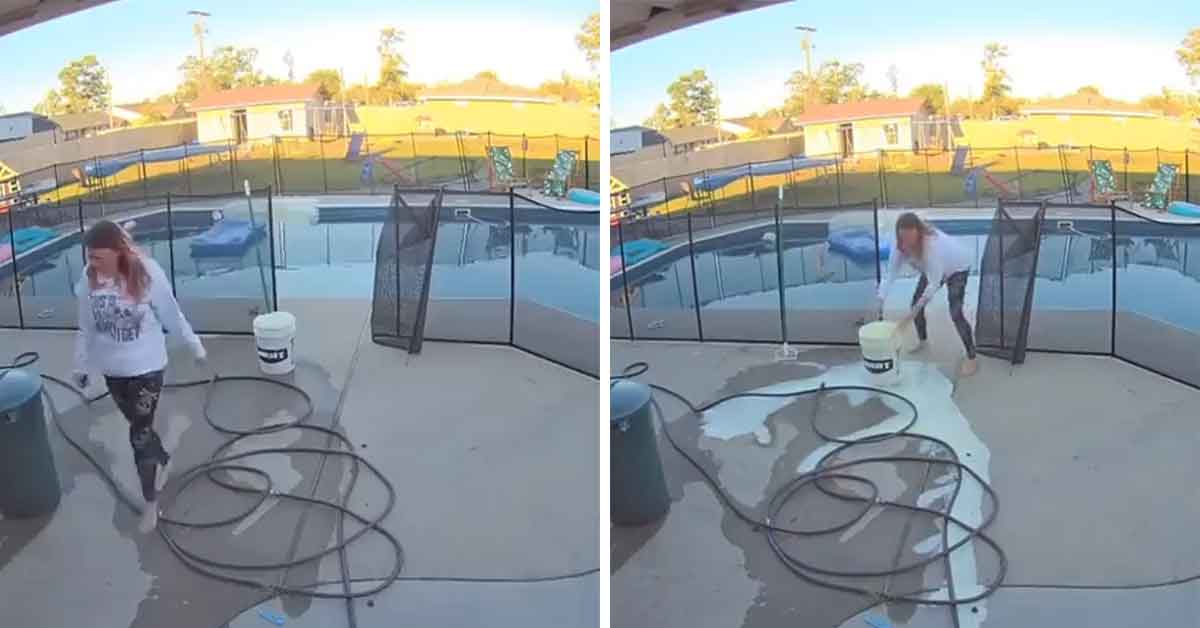 Woman Mixes the Wrong Pool Cleaning Chemicals, Mustard Gasses Herself and Her Dog