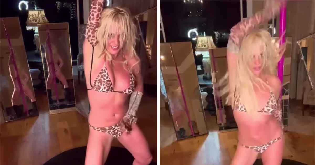 Britney Spears Fans Delighted, Horrified with Bikini-Clad Stripper Pole Performance