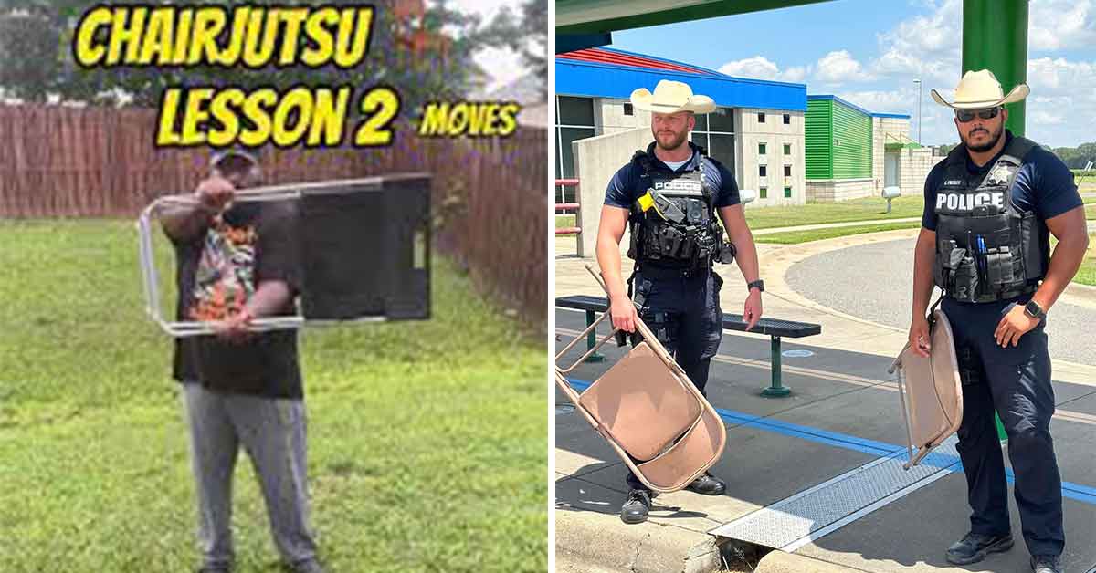 Cops Have Discovered ChairJutsu