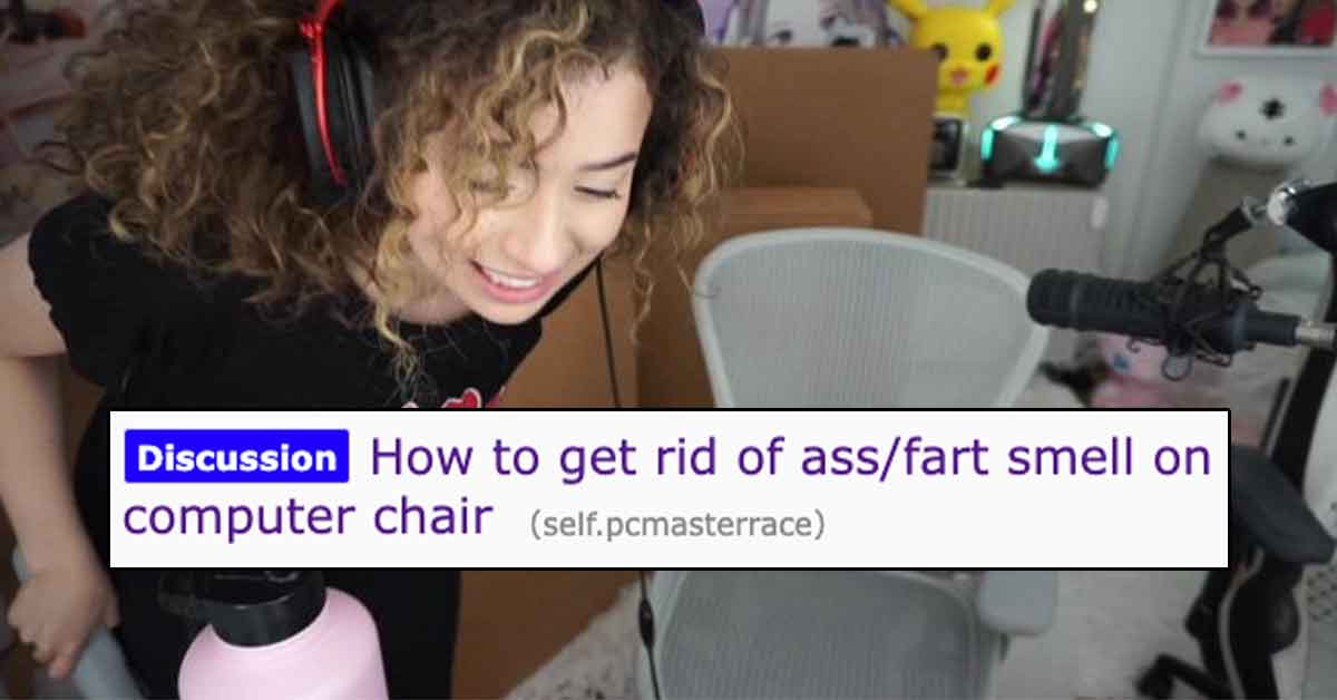 Gamers Everywhere Can't Get the Smell of Ass Out of Their Gaming Chairs