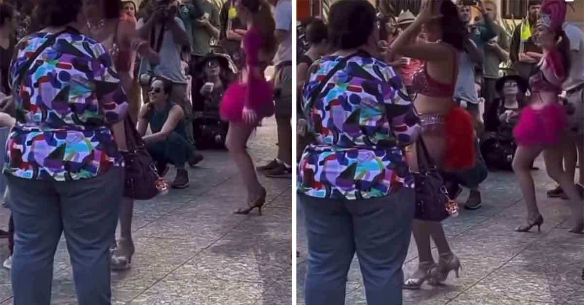 Internet Marvels at Old Woman’s Ass Shaking Talents at a Samba Show