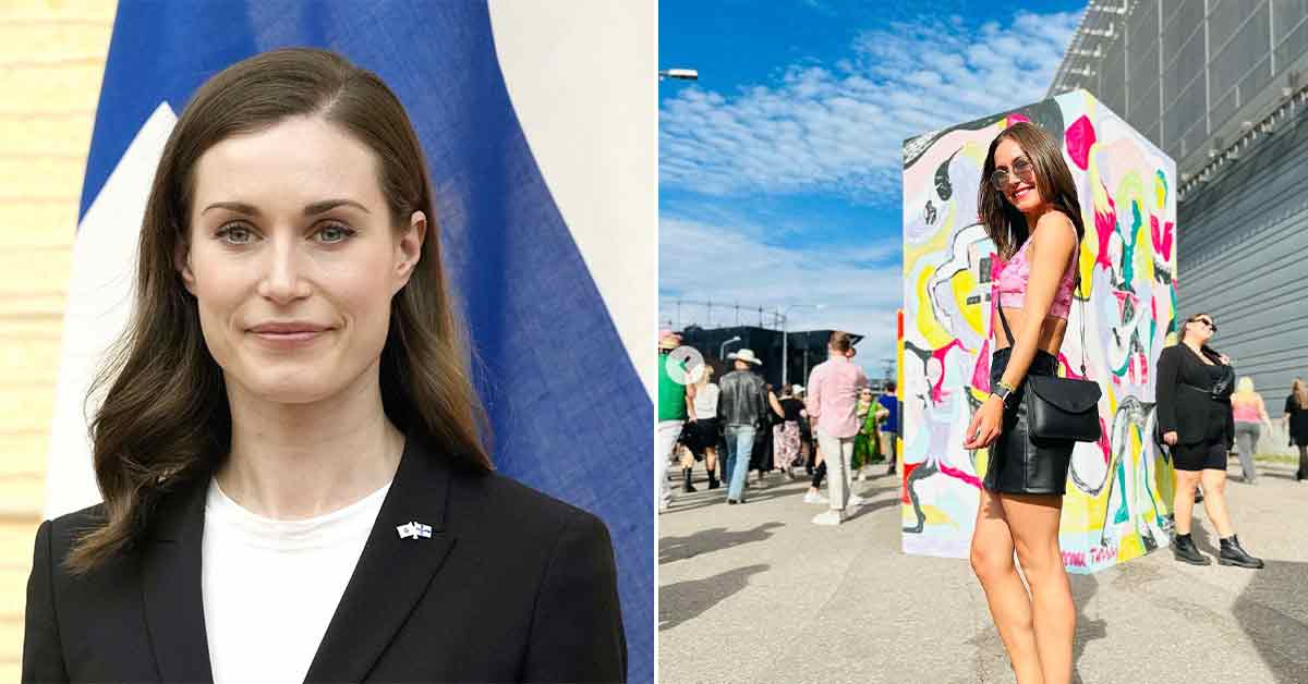 Newly-Single Former Finnish PM Enjoys Hot Girl Summer, Posting Festival Thirst Trap