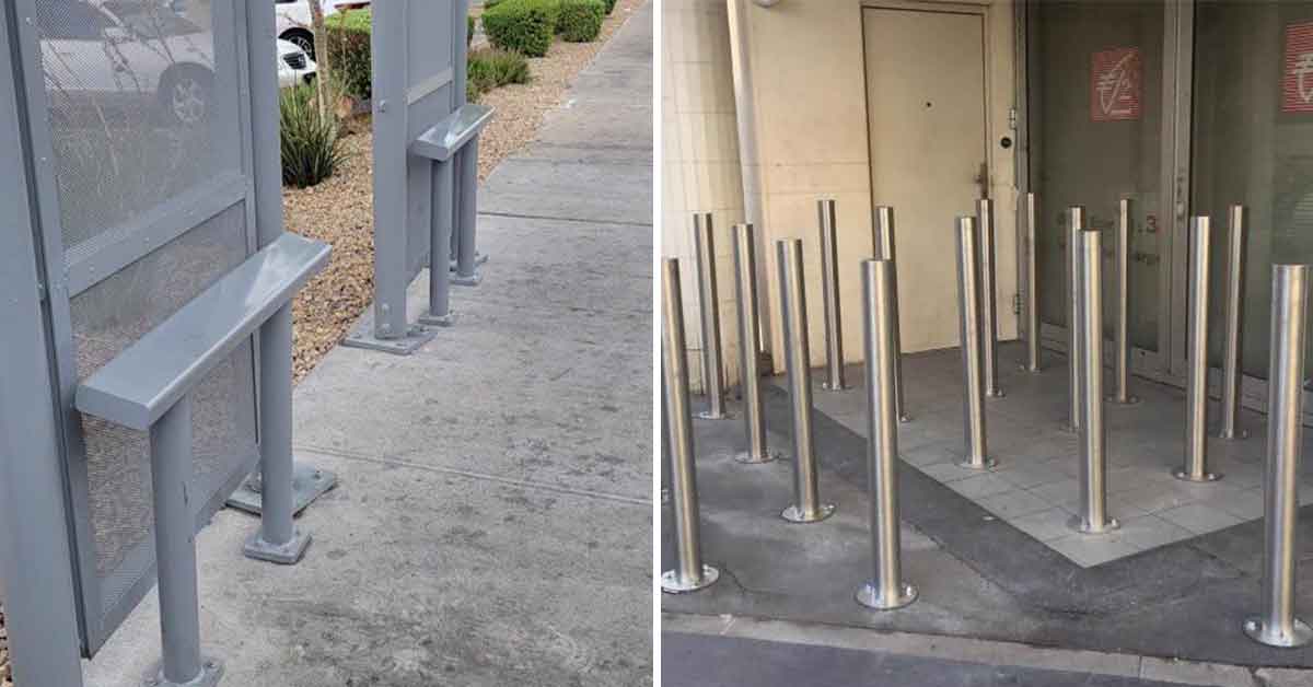 27 Horrible Examples of Hostile Design