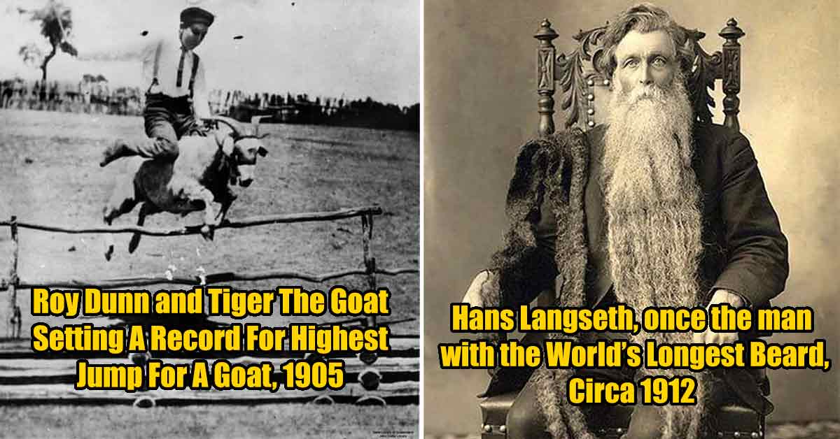 15 Bizarre Record Setting Moments From History