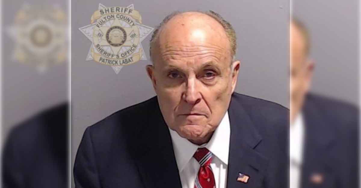 'Borat 2' Star Rudy Giuliani Has Been Booked On Election Interference Charges