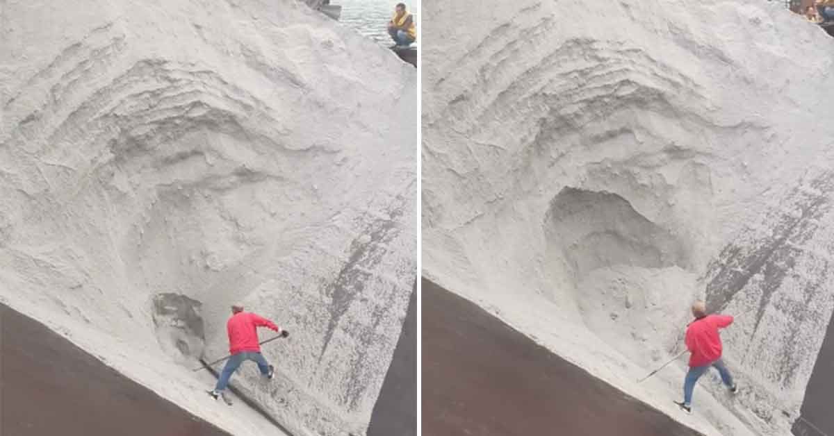 The Insanely Dangerous Work of Mining Sand