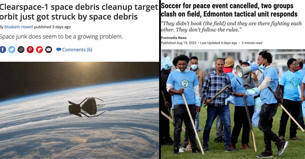 20 Wacky Headlines From the Past Week