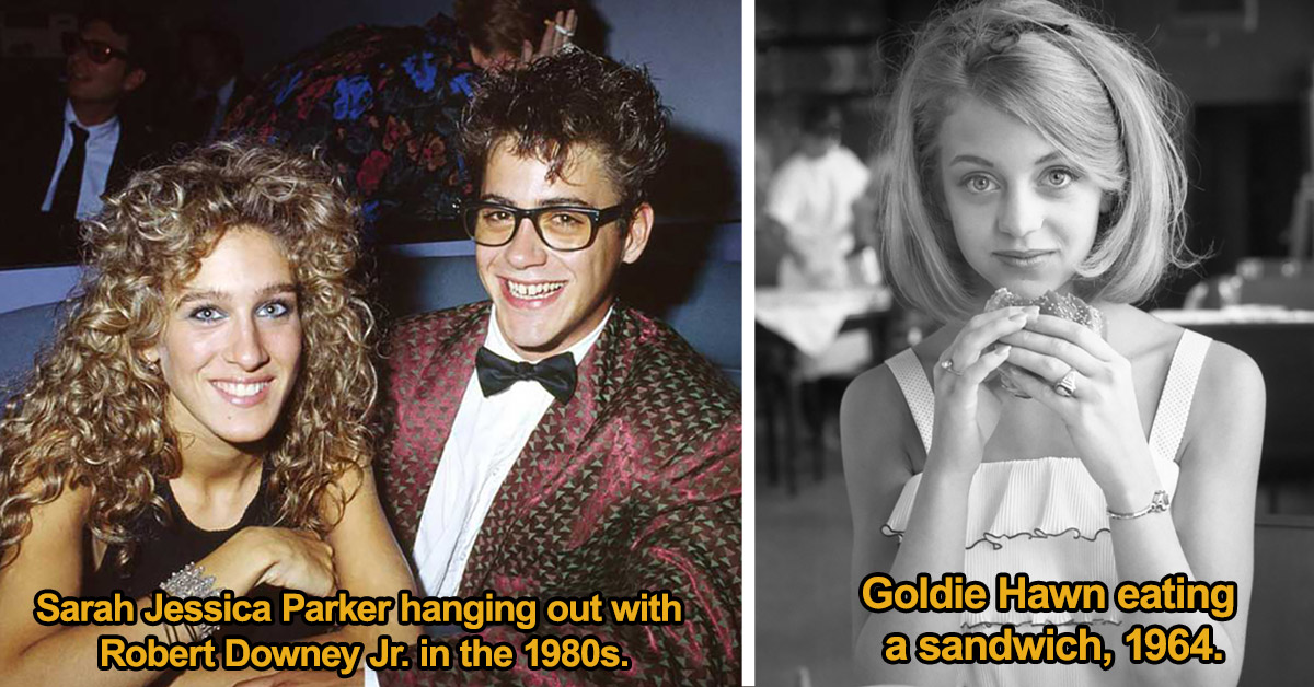 18 Rarely Seen Photos of Celebrities and Famous People