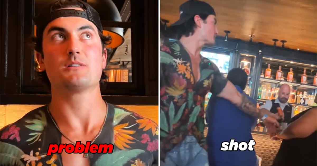 Naked Dude In Full Body Paint Argues With Waitstaff Over Dress Code Violation