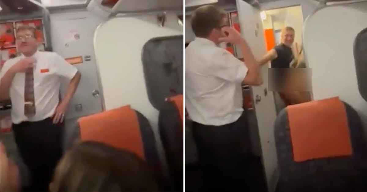 Plane Cheers For Couple Caught Joining the Mile High Club